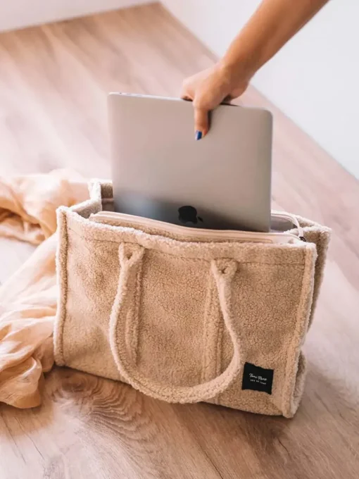 Toni Pons GWEN - Bolso shopper de mujer tipo borrego | GWEN RAW Hot