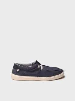 Toni Pons IAN - Men's cotton lace-up shoe NAVY Hot