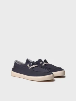 Toni Pons IAN - Men's cotton lace-up shoe NAVY Hot