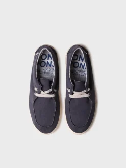 Toni Pons IAN - Men's cotton lace-up shoe NAVY Hot