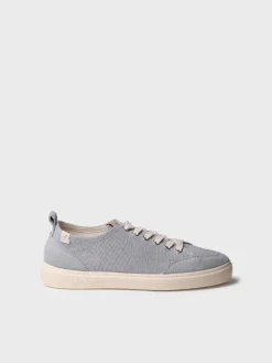 Toni Pons IBAR - Women's cotton trainer shoe with laces SKY BLUE Fashion