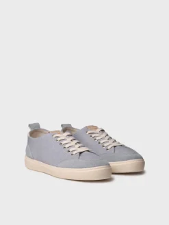 Toni Pons IBAR - Women's cotton trainer shoe with laces SKY BLUE Fashion