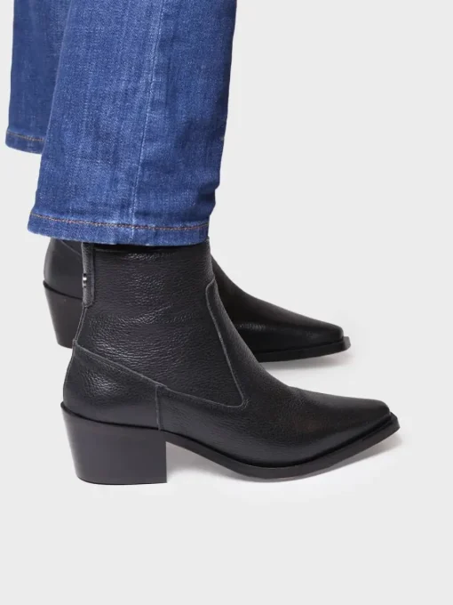 Toni Pons IKIA-P - Women's leather Ankle boot BLACK Sale
