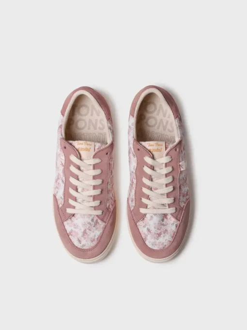 Toni Pons ILDA - Women's athletic shoe with floral print PINK Fashion