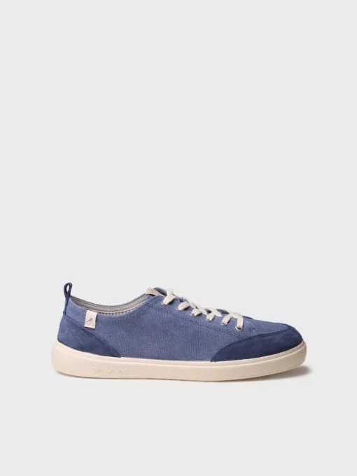 Toni Pons IRON - Men's cotton athletic shoe with laces NAVY Sale