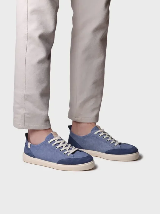 Toni Pons IRON - Men's cotton athletic shoe with laces NAVY Sale
