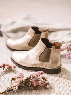 Toni Pons ISA-PL - Silver leather boot for women GOLD Outlet