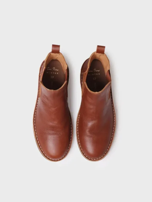 Toni Pons ISA-PO - Women's leather Ankle boot BROWN Online