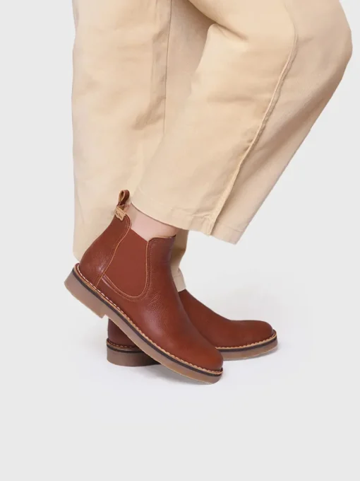 Toni Pons ISA-PO - Women's leather Ankle boot BROWN Online