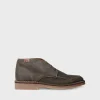 Toni Pons JAMES-SW - Men's Ankle boot in Suede GREEN Fashion