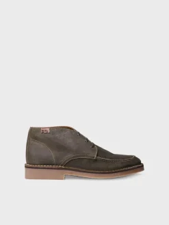 Toni Pons JAMES-SW - Men's Ankle boot in Suede GREEN Fashion