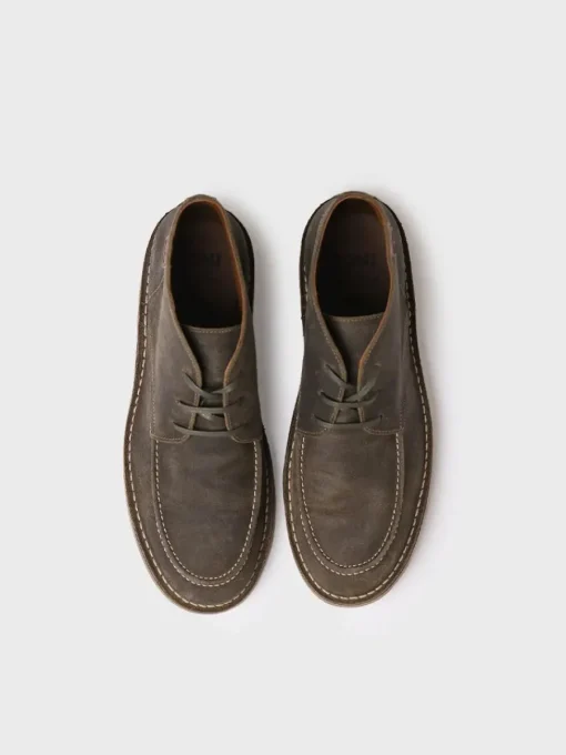 Toni Pons JAMES-SW - Men's Ankle boot in Suede GREEN Fashion