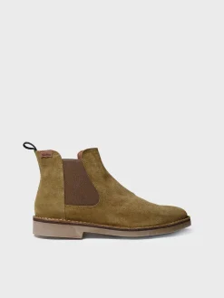 Toni Pons JAN-SY - Men's Ankle boot in Suede GREEN Hot