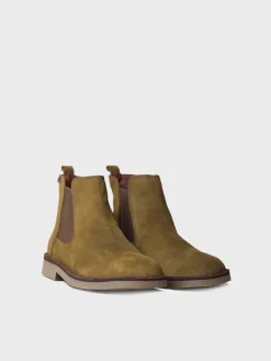 Toni Pons JAN-SY - Men's Ankle boot in Suede GREEN Hot