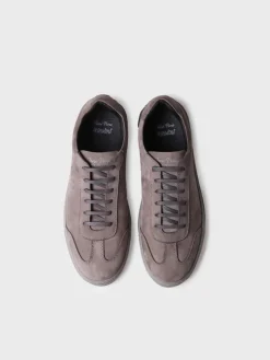 Toni Pons JORDI - Men's lace-up nubuck leather shoes GRAY Online