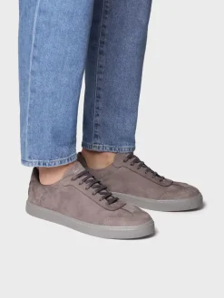 Toni Pons JORDI - Men's lace-up nubuck leather shoes GRAY Online