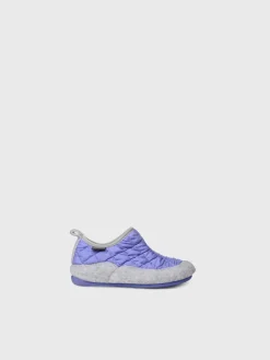 Toni Pons LIOR-UM - Children's Slippers in felt and Padded fabric PURPLE Clearance