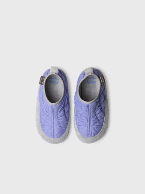 Toni Pons LIOR-UM - Children's Slippers in felt and Padded fabric PURPLE Clearance