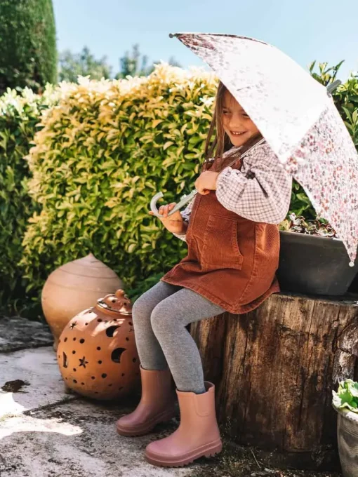 Toni Pons LONDON - Rain Ankle boot for Kids PINK Clearance