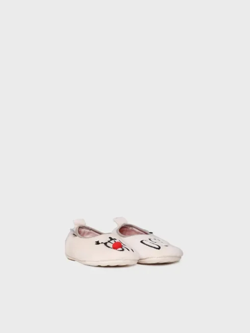 Toni Pons LUX-DR - Kids Slippers WHITE Fashion