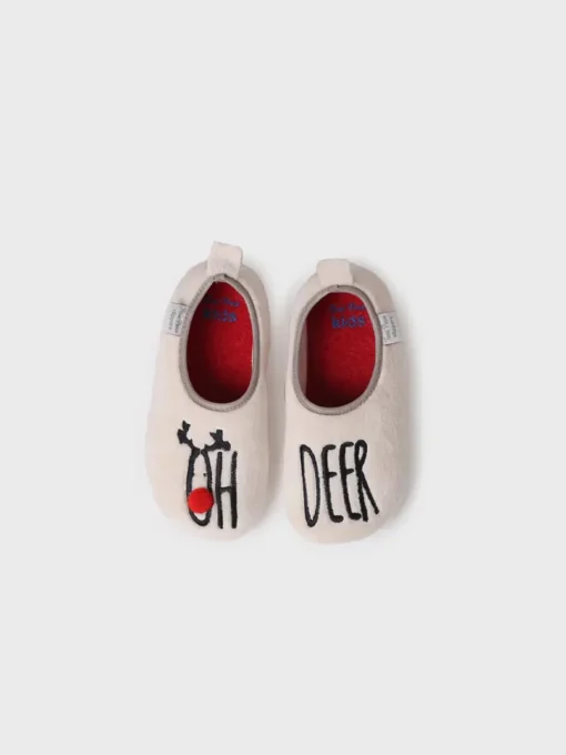 Toni Pons LUX-DR - Kids Slippers WHITE Fashion