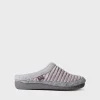 Toni Pons MALU-OD - Women's clog-style slipper in felt and synthetic fur WHITE Fashion