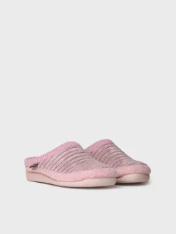 Toni Pons MALU-OD - Women's clog-style slipper in felt and synthetic fur WHITE Online
