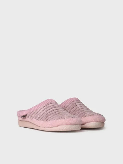 Toni Pons MALU-OD - Women's clog-style slipper in felt and synthetic fur WHITE Online