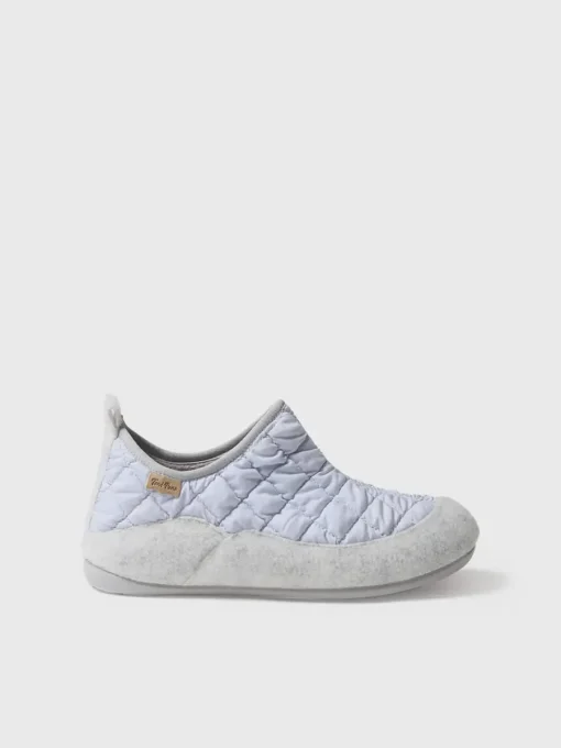 Toni Pons MARE-UM - Women's slippers in felt and padded fabric WHITE Clearance