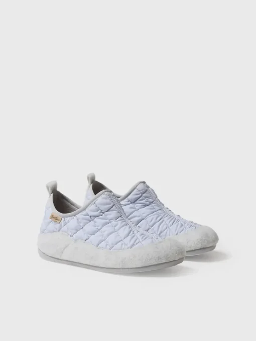 Toni Pons MARE-UM - Women's slippers in felt and padded fabric WHITE Clearance