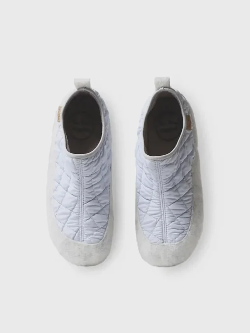 Toni Pons MARE-UM - Women's slippers in felt and padded fabric WHITE Clearance