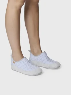 Toni Pons MARE-UM - Women's slippers in felt and padded fabric WHITE Clearance