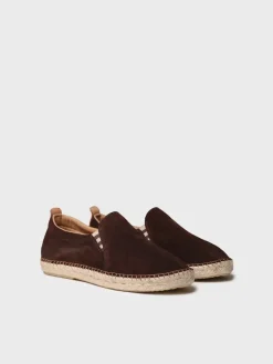 Toni Pons MARTI - Split leather espadrilles for men BROWN Best