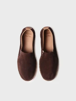 Toni Pons MARTI - Split leather espadrilles for men BROWN Best