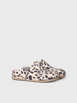 Toni Pons MAUI-NM - felt clog-type slipper for women with polka dots MULTI Fashion
