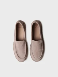 Toni Pons MAX - Closed men's espadrille in suede with jute sole GRAY Clearance