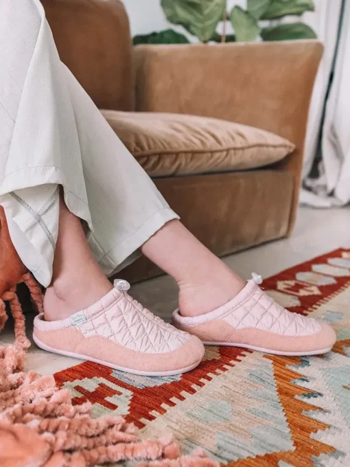 Toni Pons MEL-UM - Women's slippers in padded fabric and felt PINK Outlet