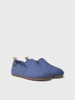 Toni Pons MELVA-FR - Women's slipper in recycled felt BLUE Hot