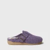 Toni Pons MIMA-FP - Women's clog-style slipper with buckle PURPLE Clearance