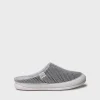 Toni Pons MINA-GC - Women's clog-type house slipper in mesh-like fabric STONE Best