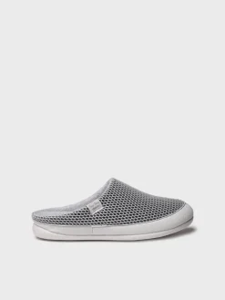 Toni Pons MINA-GC - Women's clog-type house slipper in mesh-like fabric STONE Best