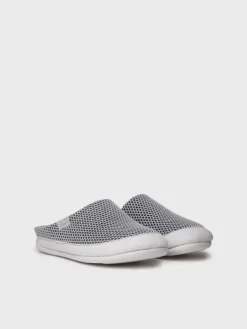 Toni Pons MINA-GC - Women's clog-type house slipper in mesh-like fabric STONE Best