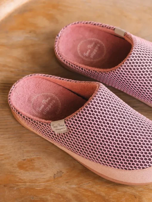 Toni Pons MINA-GC - Women's clog-type house slipper in mesh-like fabric PINK Hot