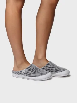 Toni Pons MINA-GC - Women's clog-type house slipper in mesh-like fabric STONE Best
