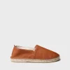 Toni Pons MINO - Closed men's espadrille in leather with jute sole CAMEL Online