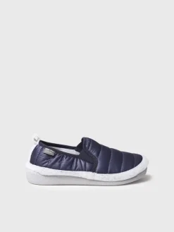 Toni Pons MINSK-TK - Women's navy padded fabric slipper BLUE Discount