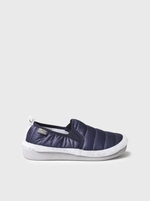 Toni Pons MINSK-TK - Women's navy padded fabric slipper BLUE Discount