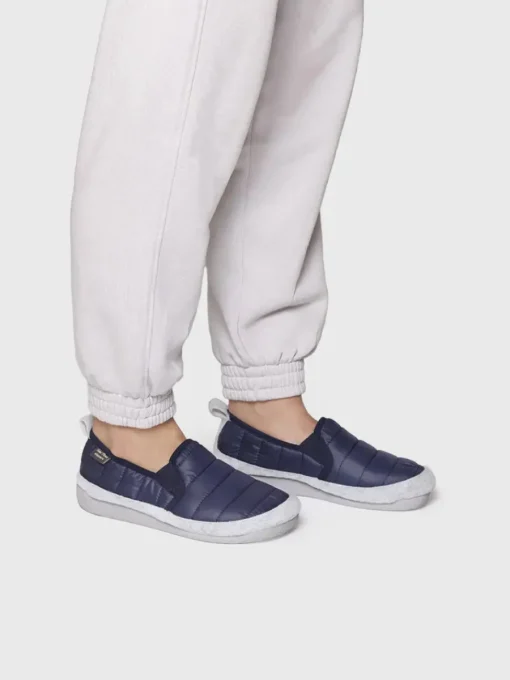 Toni Pons MINSK-TK - Women's navy padded fabric slipper BLUE Discount