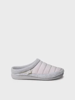 Toni Pons MORA-TK - Women's clog-style slipper in padded fabric and felt GRAY Discount