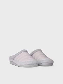 Toni Pons MORA-TK - Women's clog-style slipper in padded fabric and felt GRAY Discount